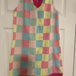 Vineyard Vines Multicolor Whale Pattern Dress